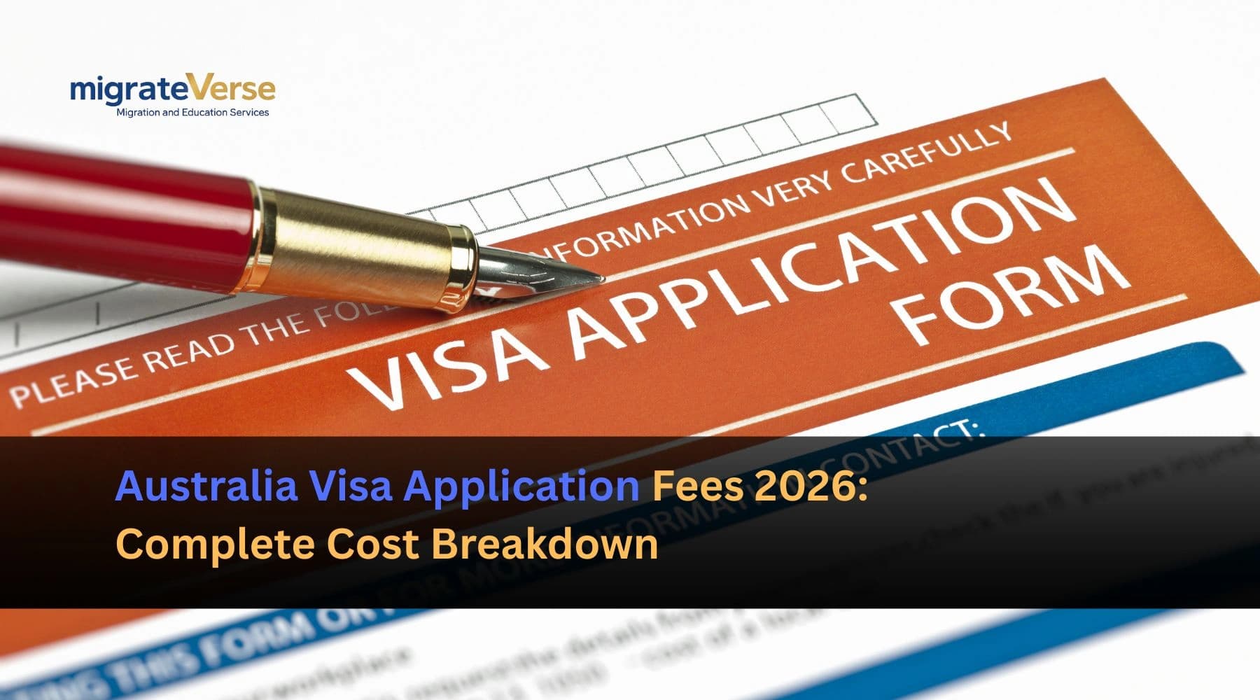 Australia Visa Application Fees 2026: Complete Cost Breakdown