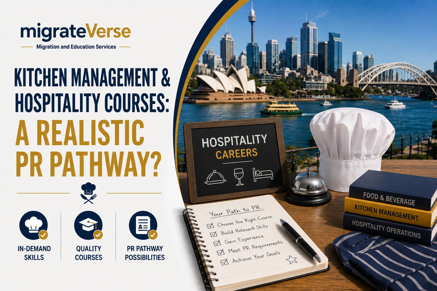 Kitchen Management & Hospitality Courses: A Realistic PR Pathway?