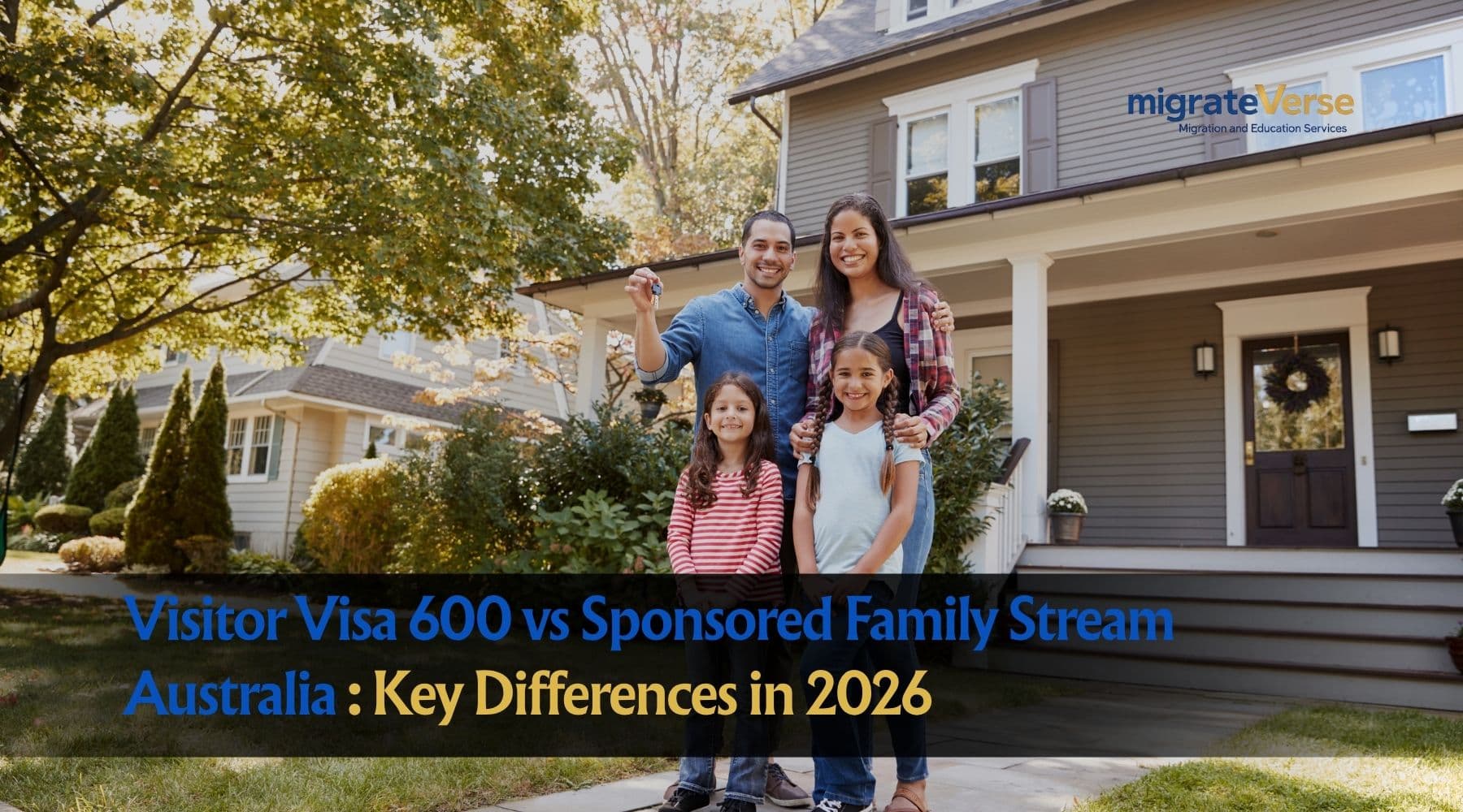 Visitor Visa 600 vs Sponsored Family Stream Australia: Key Differences in 2026
