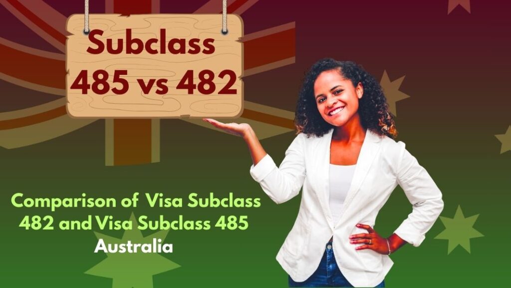 Subclass 485 vs 482 
